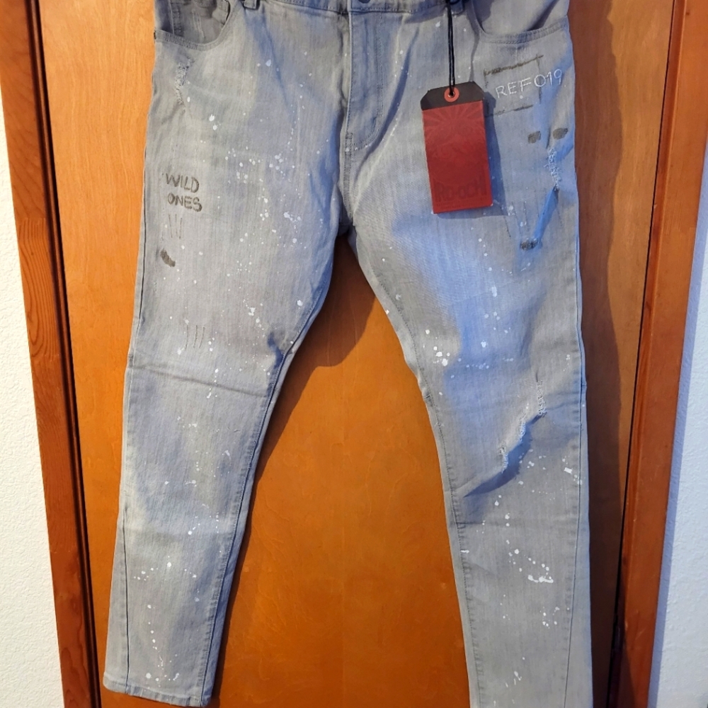 Iro Ochi grey stretch denim new with tags